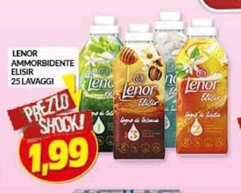 Risparmio Casa LENOR AMMORBIDENTE ELISIR 25 LAVAGGI offerta
