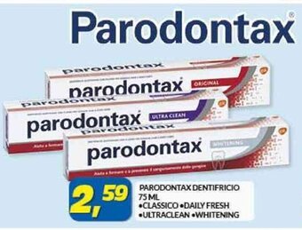 Risparmio Casa PARODONTAX DENTIFRICIO 75 ML offerta