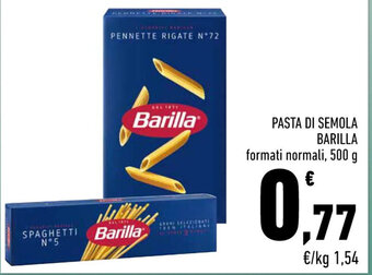 Conad Margherita PASTA DI SEMOLA BARILLA formati normali, 500 g offerta