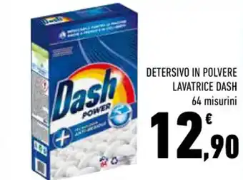 Conad Margherita DETERSIVO IN POLVERE LAVATRICE DASH 64 misurini offerta