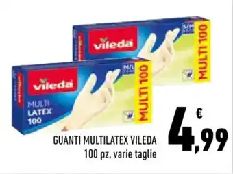 GUANTI MULTILATEX VILEDA 100 pz