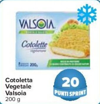 Carrefour Cotoletta Vegetale Valsoia 200 g offerta