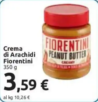 Carrefour Crema di Arachidi Fiorentini 350 g offerta
