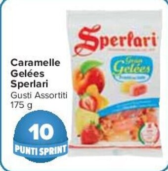 Carrefour Caramelle Gelées Sperlari Gusti Assortiti 175 g offerta