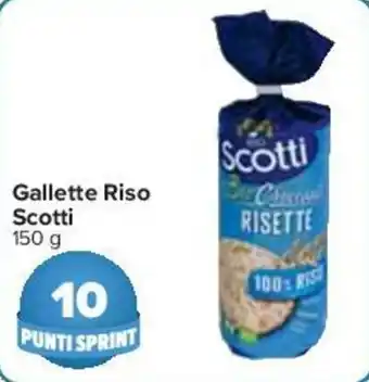 Carrefour Gallette Riso Scotti 150 g offerta