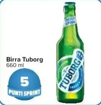 Carrefour Birra Tuborg 660 ml offerta