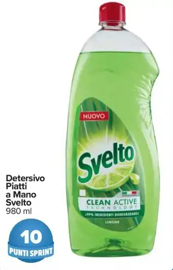 Carrefour Detersivo Piatti a Mano Svelto 980 ml offerta