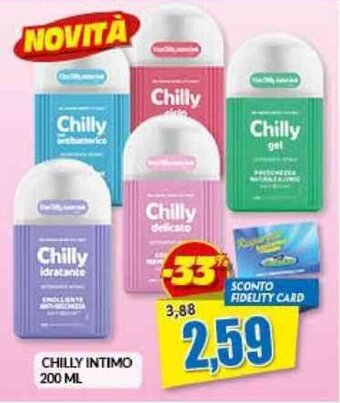 Risparmio Casa CHILLY INTIMO 200 ML offerta