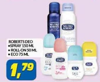 Risparmio Casa ROBERTS DEO SPRAY 150 ML offerta