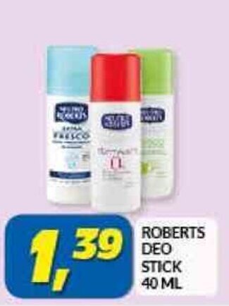 Risparmio Casa ROBERTS DEO STICK 40 ML offerta
