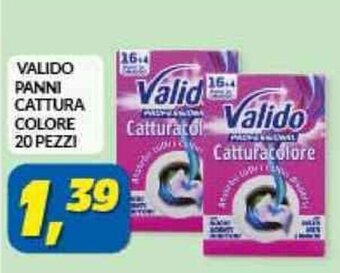 Risparmio Casa VALIDO PANNI CATTURA COLORE 20 PEZZI offerta