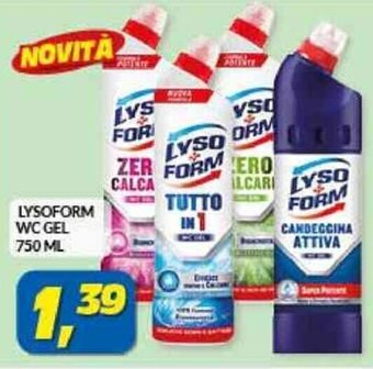 Risparmio Casa LYSOFORM WC GEL 750 ML offerta