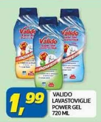Risparmio Casa VALIDO LAVASTOVIGLIE POWER GEL 720 ML offerta