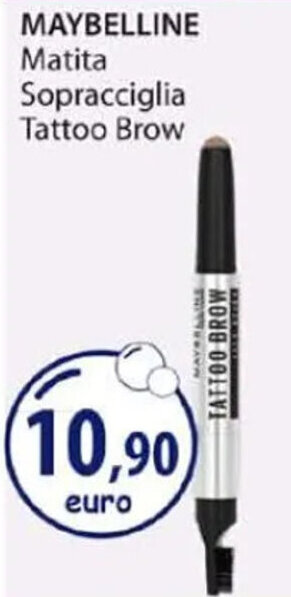 Acqua & Sapone MAYBELLINE Matita Sopracciglia Tattoo Brow offerta
