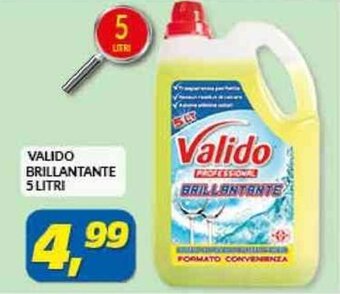 Risparmio Casa VALIDO BRILLANTANTE 5 LITRI offerta