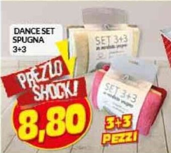 Risparmio Casa DANCE SET SPUGNA 3+3 offerta