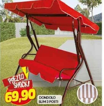 Risparmio Casa DONDOLO SLIM 3 POSTI offerta