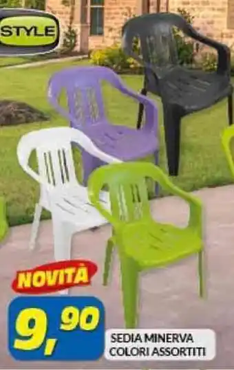 Risparmio Casa GIO'STYLE SEDIA MINERVA COLORI ASSORTITI offerta