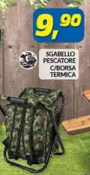 Risparmio Casa SGABELLO PESCATORE C/BORSA TERMICA offerta