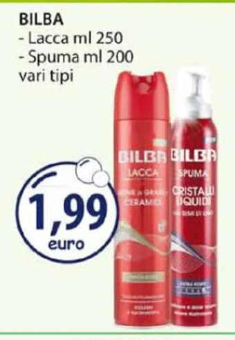 Acqua & Sapone BILBA - Lacca ml 250 - Spuma ml 200 vari tipi offerta