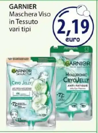 Acqua & Sapone GARNIER Maschera Viso in Tessuto vari tipi offerta