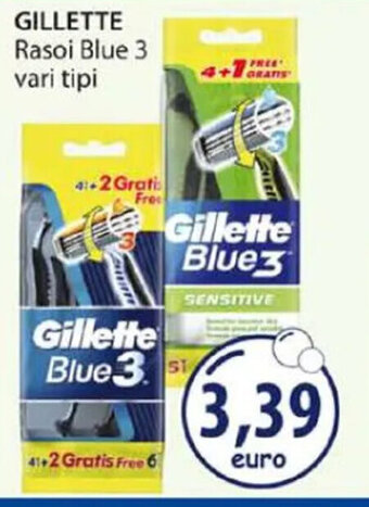 Acqua & Sapone GILLETTE Rasoi Blue 3 vari tipi offerta