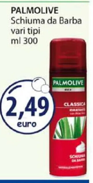 Acqua & Sapone PALMOLIVE Schiuma da Barba vari tipi ml 300 offerta