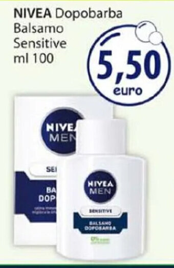 Acqua & Sapone NIVEA Dopobarba Balsamo Sensitive ml 100 offerta
