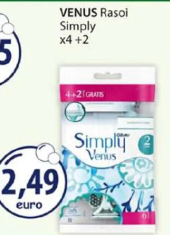 Acqua & Sapone VENUS Rasoi Simply x4 +2 offerta