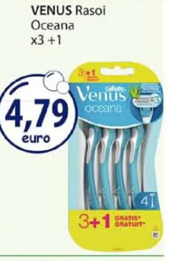 Acqua & Sapone VENUS Rasoi Oceana x3 +1 offerta