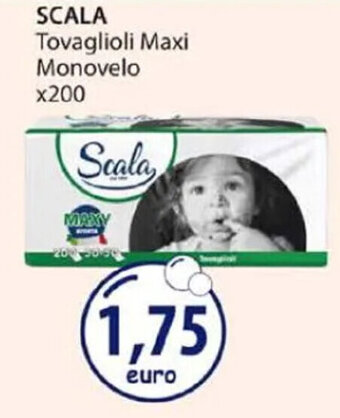 Acqua & Sapone SCALA Tovaglioli Maxi Monovelo x200 offerta