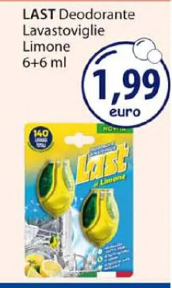 Acqua & Sapone LAST Deodorante Lavastoviglie Limone 6+6 ml offerta
