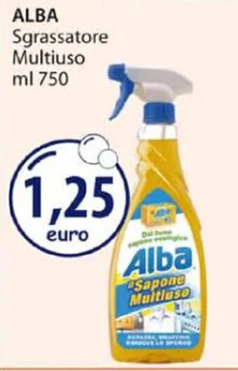 Acqua & Sapone ALBA Sgrassatore Multiuso ml 750 offerta