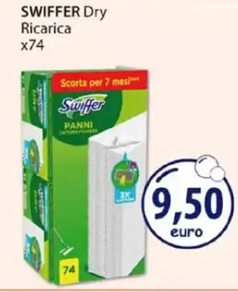 Acqua & Sapone SWIFFER Dry Ricarica x74 offerta