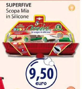Acqua & Sapone SUPERFIVE Scopa Mia in Silicone offerta