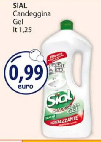 Acqua & Sapone SIAL Candeggina Gel lt 1,25 offerta