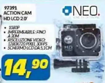 Risparmio Casa NEO ACTION CAM HD LCD 2.0' offerta