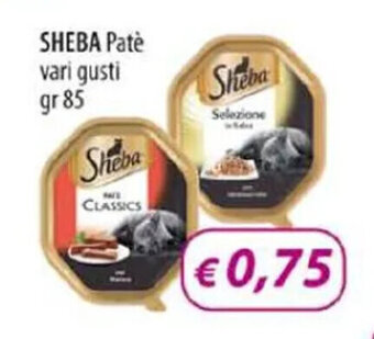 Acqua & Sapone SHEBA Patè vari gusti gr 85 offerta