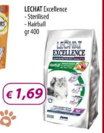 Acqua & Sapone LECHAT Excellence - Sterilised - Hairball gr 400 offerta