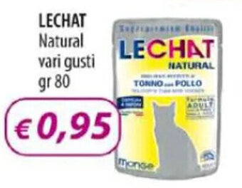 Acqua & Sapone LECHAT Natural vari gusti gr 80 offerta