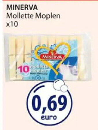 Acqua & Sapone MINERVA Mollette Moplen x10 offerta