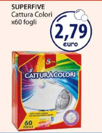 Acqua & Sapone SUPERFIVE Cattura Colori x60 fogli offerta