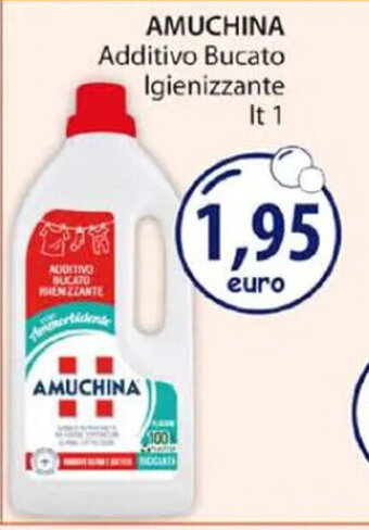 Acqua & Sapone AMUCHINA Additivo Bucato Igienizzante It 1 offerta