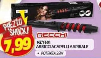 Risparmio Casa NECCHI NZY601 ARRICCIACAPELLI A SPIRALE offerta