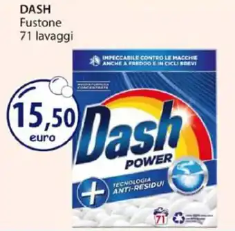 Acqua & Sapone DASH Fustone 71 lavaggi offerta