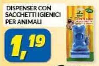 Risparmio Casa DISPENSER CON SACCHETTI IGIENICI PER ANIMALI offerta