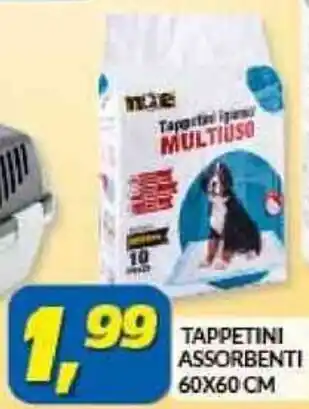 Risparmio Casa TAPPETINI ASSORBENTI 60X60 CM offerta