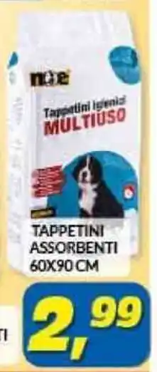 Risparmio Casa TAPPETINI ASSORBENTI 60X90 CM offerta