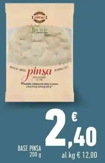 Conad BASE PINSA 200g offerta