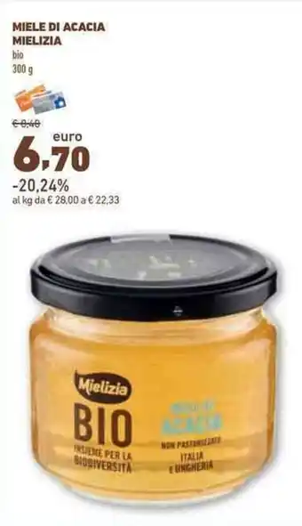 MIELE DI ACACIA MIELIZIA bio 300g